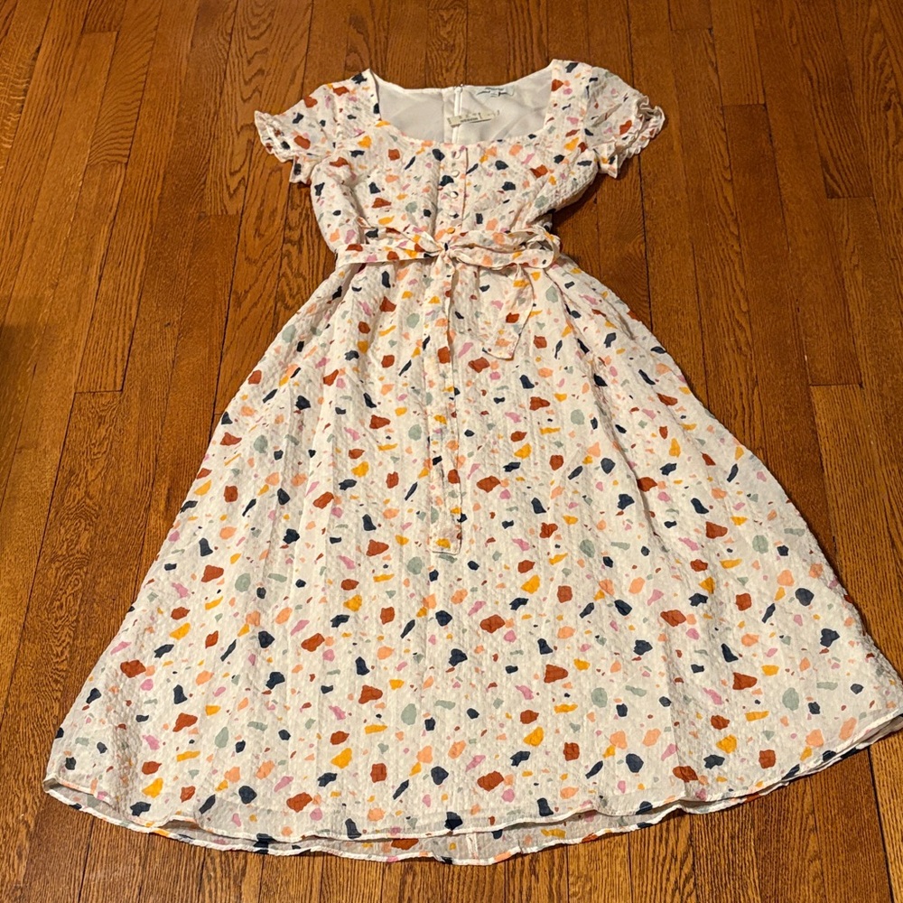 NWT Madewell Print Midi Dress